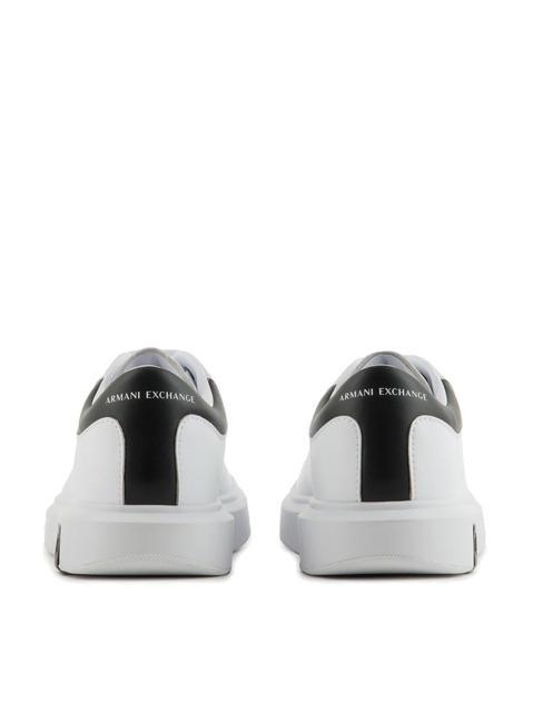 ACTION Leather sneakers op.white + black - Men&rsquo;s shoes