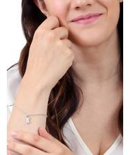 ALVIERO MARTINI PRIMA CLASSE BROADWAY Bracelet with logo charm and zircons - Bracelets