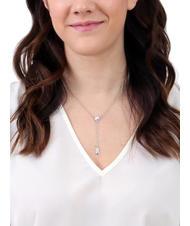 ALVIERO MARTINI PRIMA CLASSE BROADWAY Necklace with logo charm and zircons - Necklaces