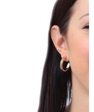 CALVIN KLEIN TIMELESS Hoop earrings with zircons - Earrings