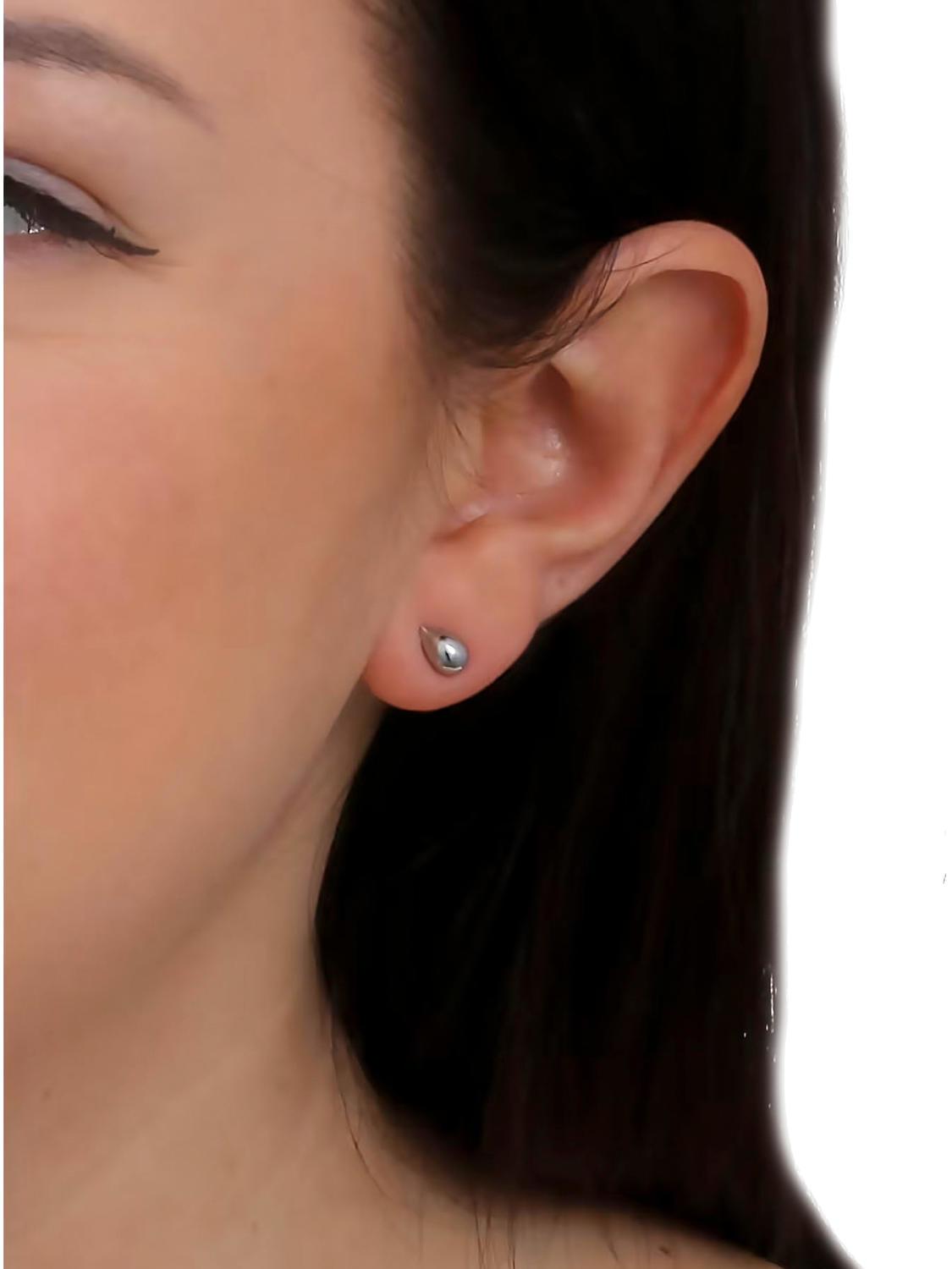 Calvin Klein Sculptural Drop Earrings Steel Buy At Outlet Prices