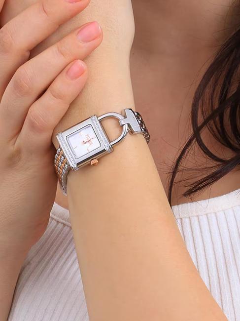 BALI Time only watch steel-gold - Watches