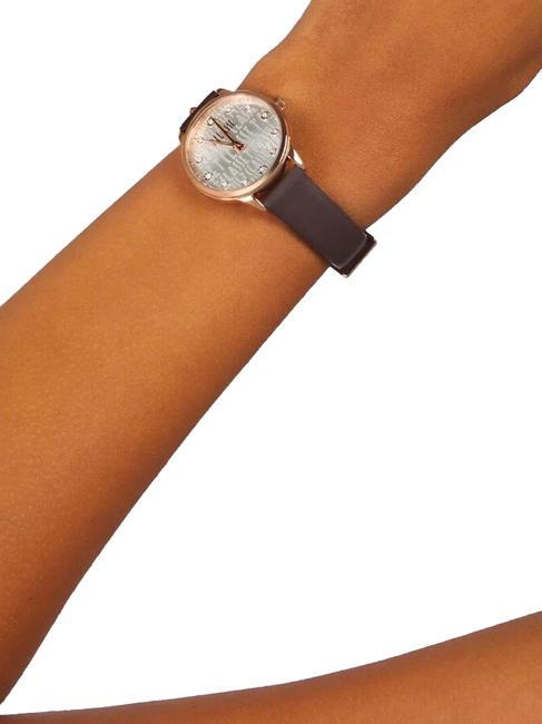 FORMENTERA Time only watch gold-plum - Watches