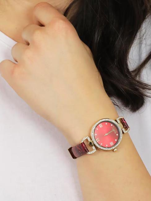 MADAGASCAR Time only watch cherry-red - Watches