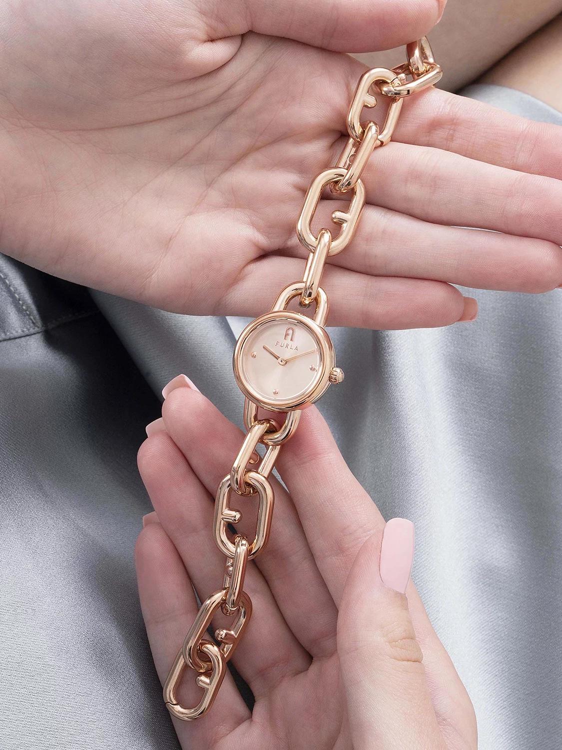 Furla Chain Time Only Watch Ros Buy At Outlet Prices