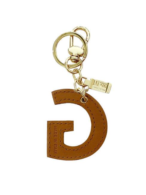 GEO CLASSIC Letter G key ring NATURAL - Key holders