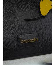 BRACCIALINI SARA Leather briefcase bag black/silver - Women&rsquo;s Bags - 3