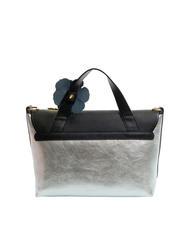 BRACCIALINI SARA Leather briefcase bag black/silver - Women&rsquo;s Bags - 5