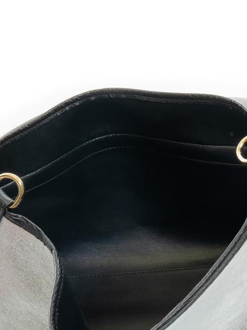 SARA Leather briefcase bag black/silver - Women&rsquo;s Bags