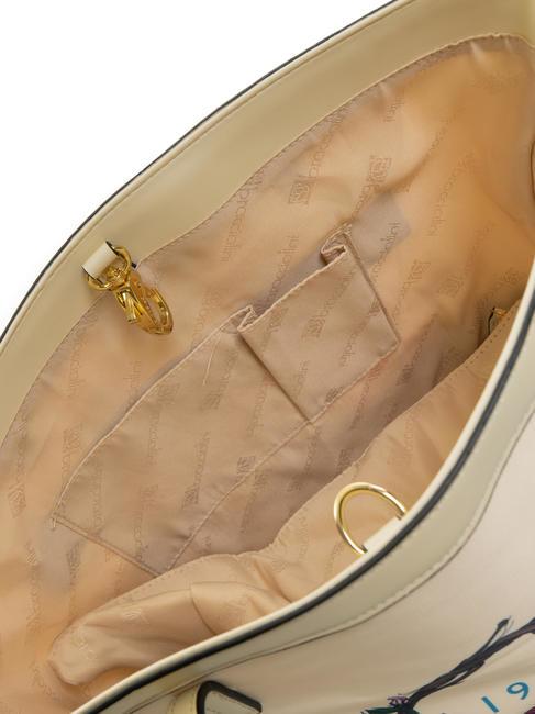 JENNIFER Shopping bag with print beige - Women&rsquo;s Bags