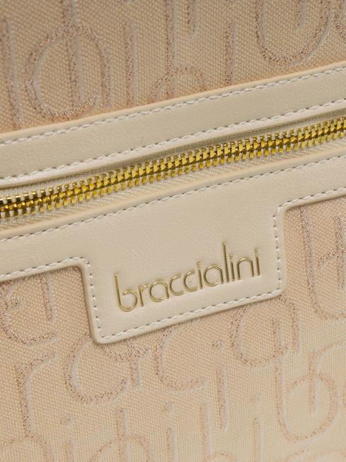 FONT Jacquard backpack beige - Women&rsquo;s Bags