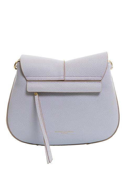 HELENA ROUND Shoulder bag, in leather lilac - Women&rsquo;s Bags