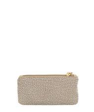BORBONESE ECO LINE Rectangular key pouch sand - Key holders - 3