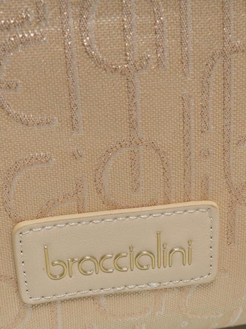 FONT Jacquard shoulder bag beige - Women&rsquo;s Bags