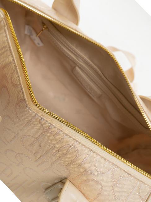 FONT Jacquard shoulder bag beige - Women&rsquo;s Bags