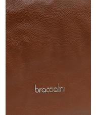 BRACCIALINI NAOMI Hammered leather bag brown - Women&rsquo;s Bags - 3
