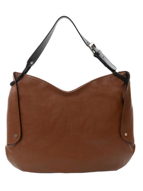 NAOMI Hammered leather bag brown - Women&rsquo;s Bags