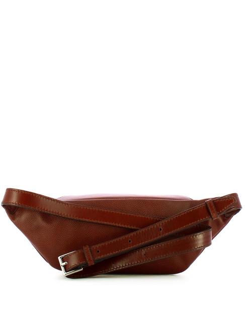 BIAGIO  Leather pouch brown 14/ruthenium palladium - Hip pouches