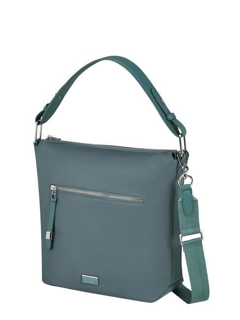 BE-HER Medium bucket bag petrol gray - Women’s Bags