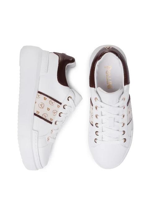HERITAGE NUKE Platform sneakers ivory/brown/white - Women’s shoes