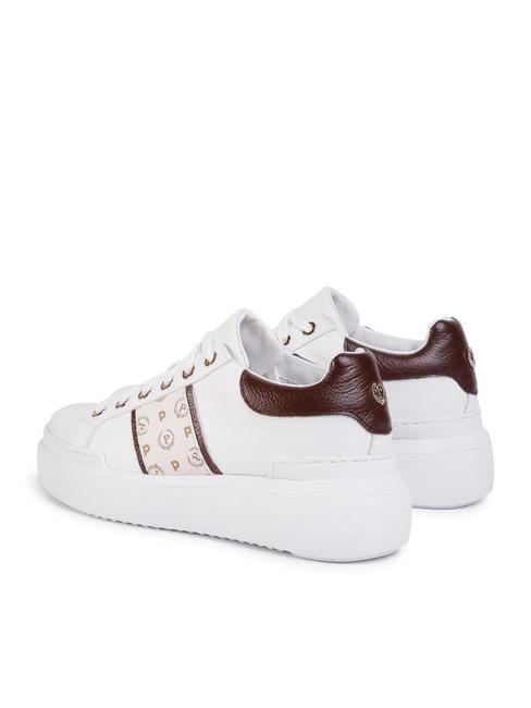 HERITAGE NUKE Platform sneakers ivory/brown/white - Women’s shoes