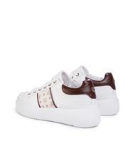 POLLINI HERITAGE NUKE Platform sneakers ivory/brown/white - Women’s shoes - 5