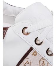 POLLINI HERITAGE NUKE Platform sneakers ivory/brown/white - Women’s shoes - 6