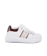 POLLINI HERITAGE NUKE Platform sneakers ivory/brown/white - Women&rsquo;s shoes - 2