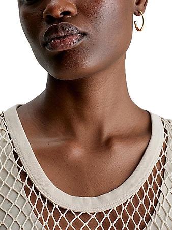 SCULPTURAL Earrings gold - Earrings