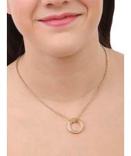 CALVIN KLEIN SCULPTURAL Necklace with ring - Necklaces