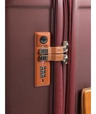 BRIC&rsquo;S CAPRI Medium trolley with USB port bordeaux - Rigid Trolley Cases - 4