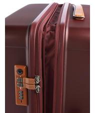 BRIC&rsquo;S CAPRI Medium trolley with USB port bordeaux - Rigid Trolley Cases - 5