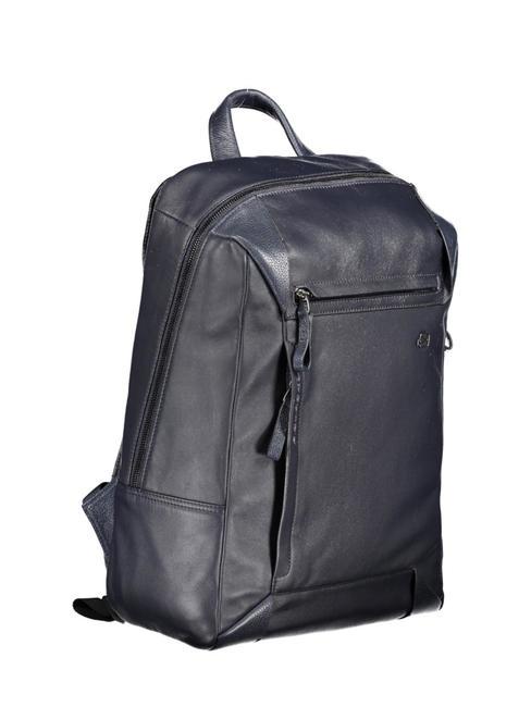 PAN Leather backpack for 15" pc blue - Laptop backpacks