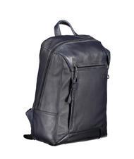 PIQUADRO PAN Leather backpack for 15" pc blue - Laptop backpacks - 2