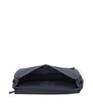 PIQUADRO PAN  15" PC briefcase, in leather blue - Work Briefcases - 4