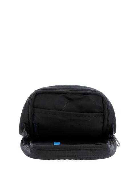 AKRON Leather shoulder bag for iPad mini Black - Over-the-shoulder Bags for Men