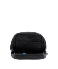 PIQUADRO AKRON Leather shoulder bag for iPad mini Black - Over-the-shoulder Bags for Men - 4