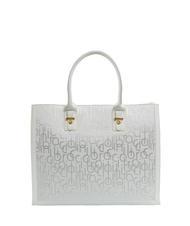BRACCIALINI FONT Tote bag with shoulder strap white - Women’s Bags - 4