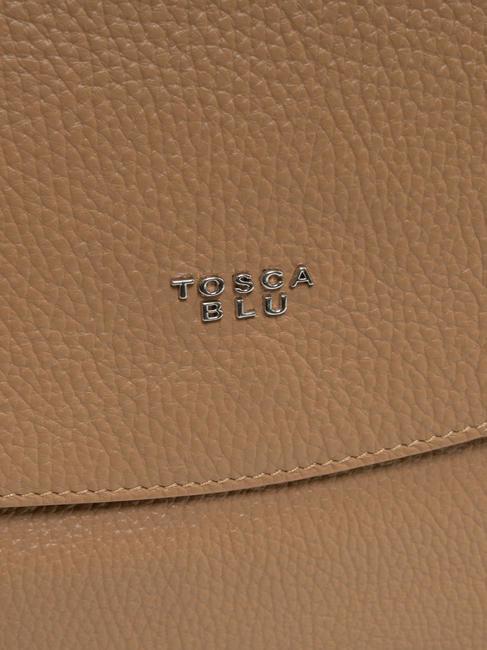 CICLAMINO Hammered leather briefcase bag camel - Women&rsquo;s Bags