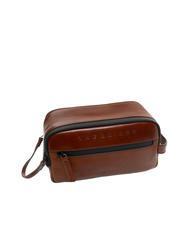 THE BRIDGE DAMIANO Leather beauty Brown / Ruthenium - Beauty Case - 2