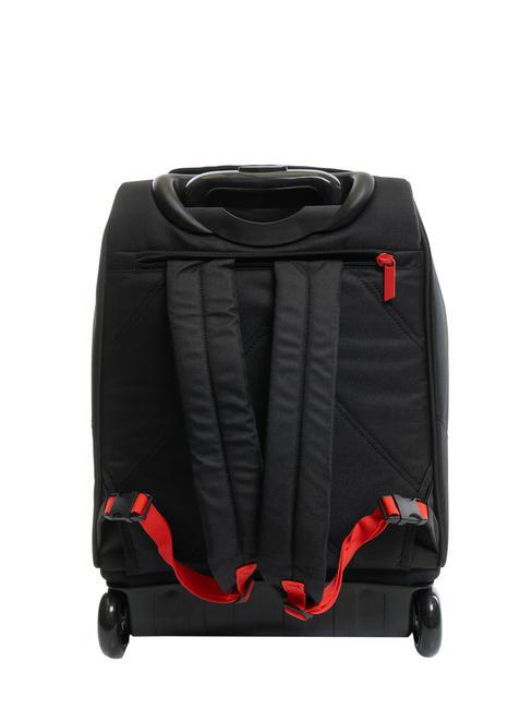 GLORY&HONOUR 2 wheel trolley backpack Black - Backpack trolleys