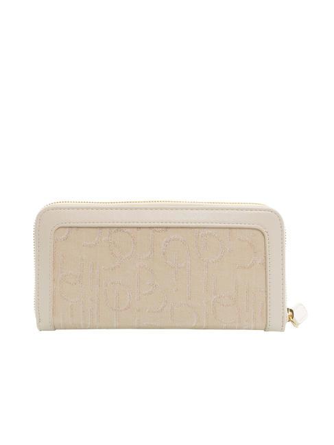 FONT Large zip around wallet beige - Women&rsquo;s Wallets