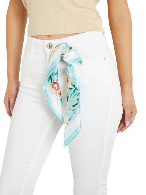 1981 CAPRI Skinny jeans with scarf purwhite - Jeans