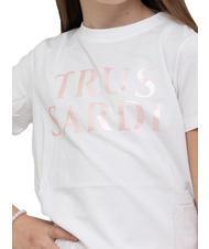 TRUSSARDI LIMEO Cotton t-shirt and Bermuda shorts set white/p.s. - Children's tracksuits - 3
