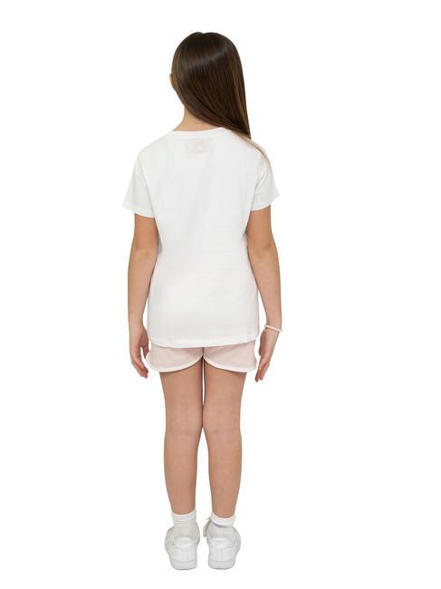 LIMEO Cotton t-shirt and Bermuda shorts set white/p.s. - Children's tracksuits