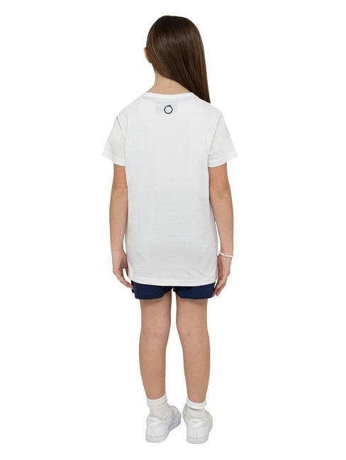 PANELLA Cotton t-shirt and Bermuda shorts set white/ind. - Children's tracksuits