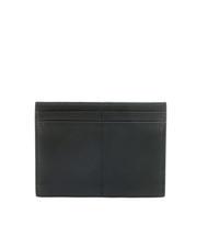GUESS TRIANGLE LOGO Large flat card holder BLACK - Women’s Wallets - 3