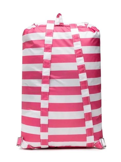 MINISAC VINTAGE Foldable backpack pink white - Backpacks & School and Leisure