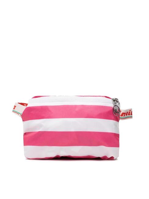 MINISAC VINTAGE Foldable backpack pink white - Backpacks & School and Leisure