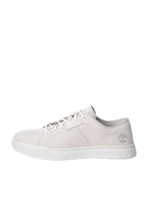 MAPLE GROVE  Leather sneakers white nubuck - Men’s shoes